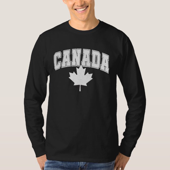 Canada Maple Leaf Canadian Flag Pride  7 T-Shirt (Vorderseite)