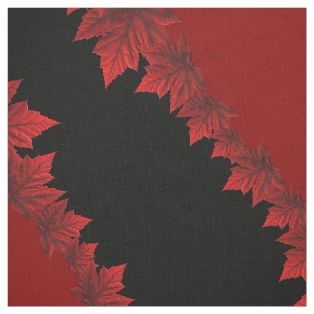 Canada Maple Leaf Fabric Custom Canada Fabric Stoff (Muster)