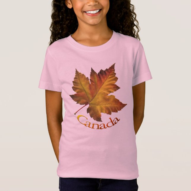 Canada Maple Leaf Kid's T - Shirt Canada Souvenir (Vorderseite)