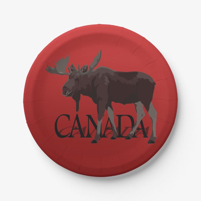 Canada Moose Tellers Canada Day Paper Teller (Vorderseite)