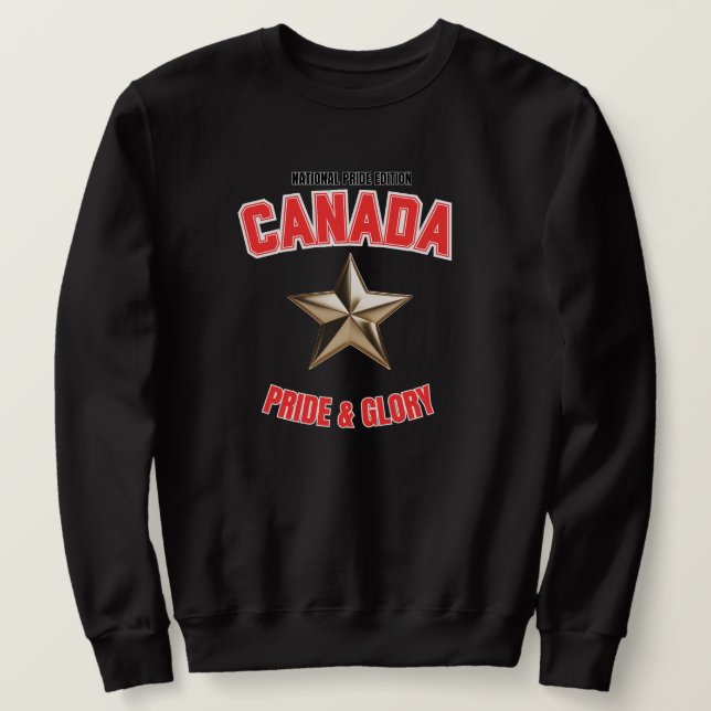 Canada National Pride Men's Basic Sweatshirt (Design vorne)