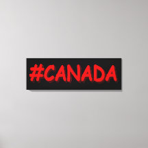 "#CANADA" Niedliche Ausdrucksgestaltung. Jetzt kau