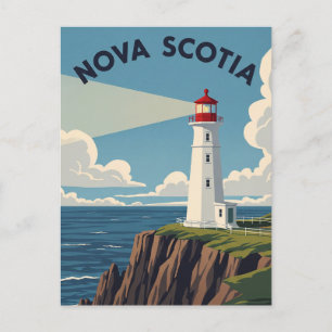 Canada Nova Scotia Lighthouse Postkarte