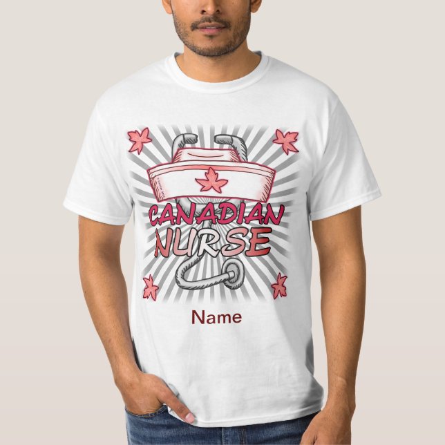 Canada Nurse T-Shirt (Vorderseite)