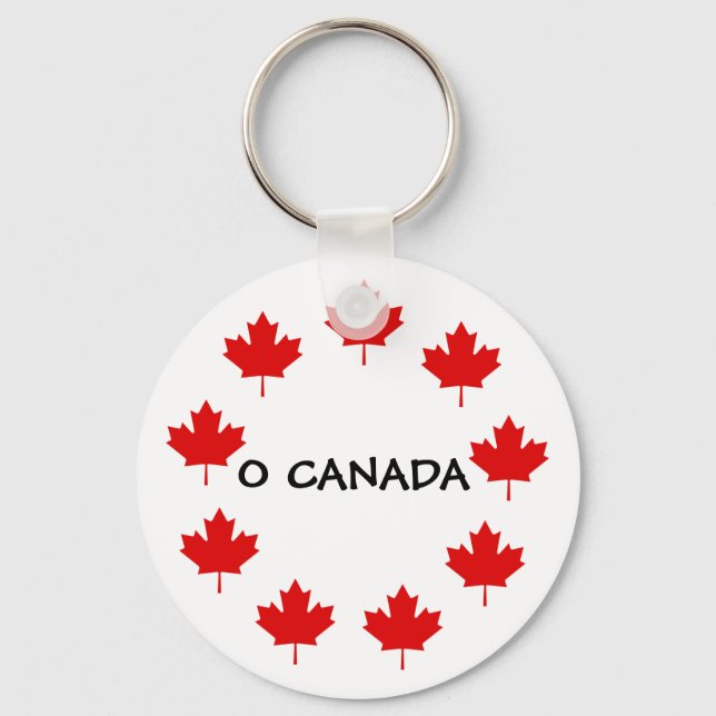 CANADA O CANADA SCHLÜSSELANHÄNGER (Vorderseite)