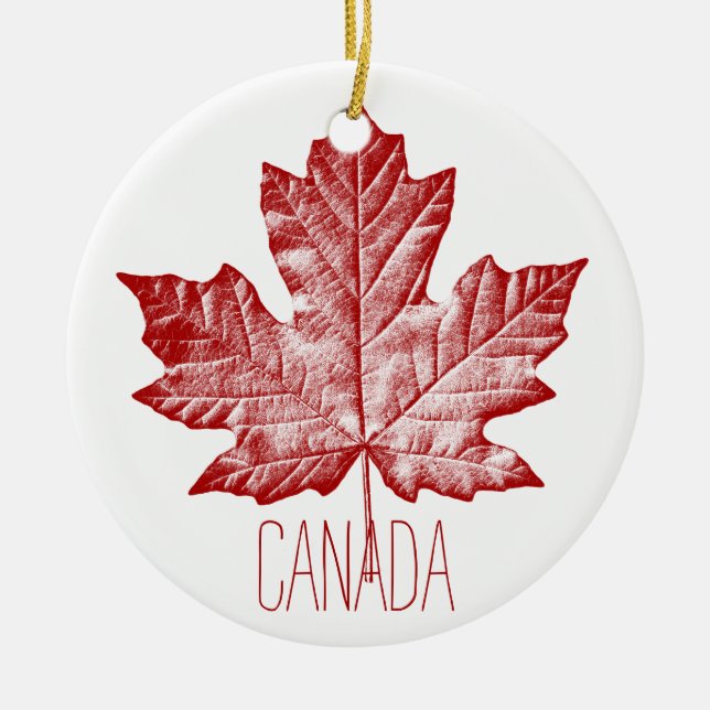 Canada Ornament Personalisiert Souvenir Canada Gif (Vorne)