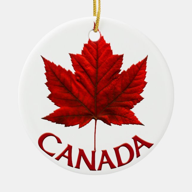 Canada Ornament Souvenir Personalisiert Canada Gif (Vorne)