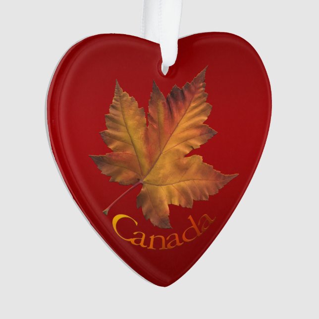 Canada Ornament Souvenir Personalisiert Canada Gif (Vorderseite)