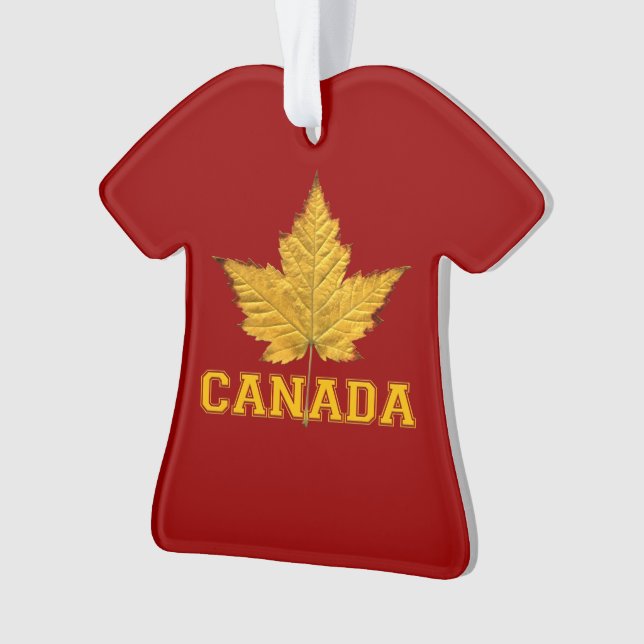 Canada Ornament Souvenir Personalisiert Canada Gif (Vorderseite)