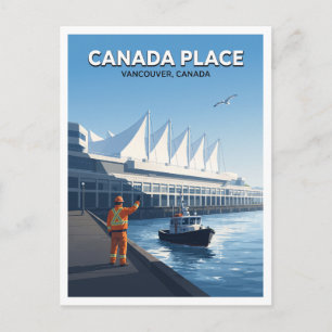 Canada Place Vancouver Postkarte