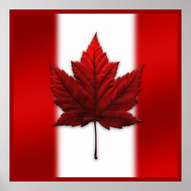 Canada Poster Canada Flag Souvenir Prints & Gifts (Vorne)