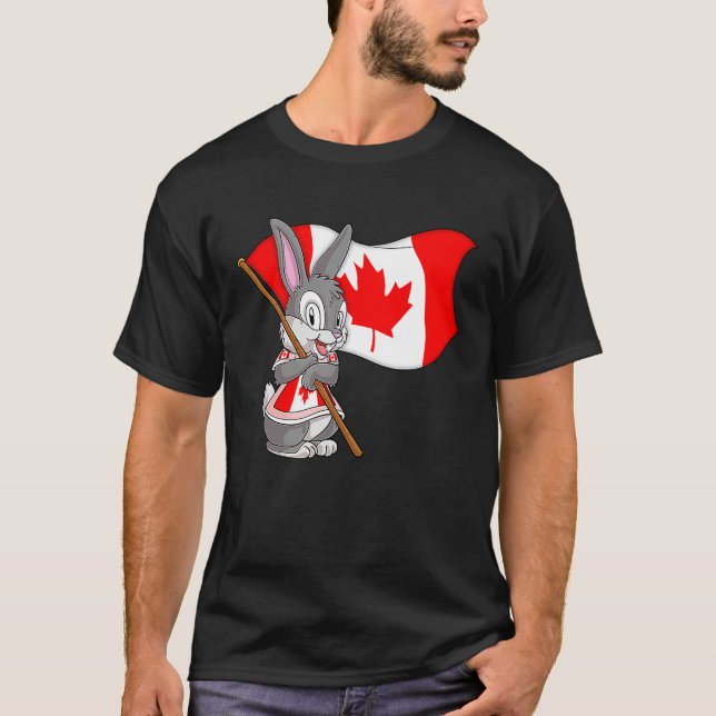 Canada Rabbit T-Shirt (Vorderseite)