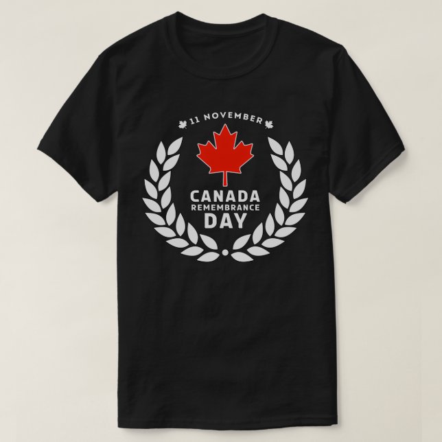 Canada Remembrance Day 2 T-Shirt (Design vorne)