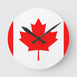 canada runde wanduhr