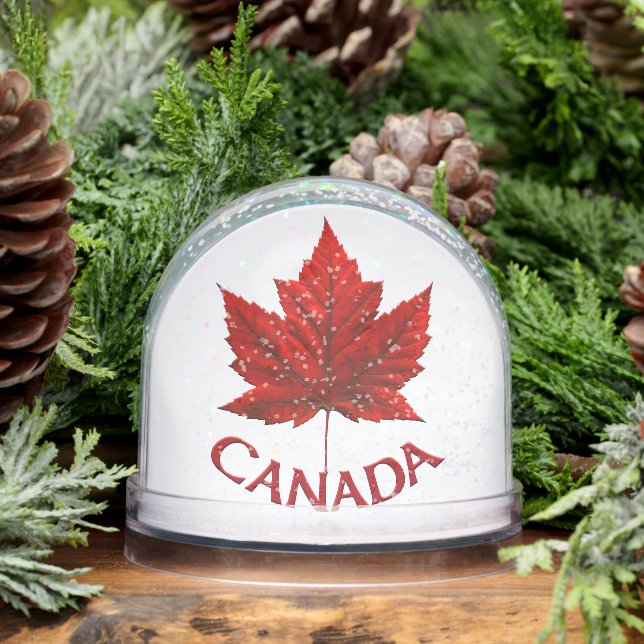 Canada Snow Globe Custom Canada Snowglobe Schneekugeln (Winter)