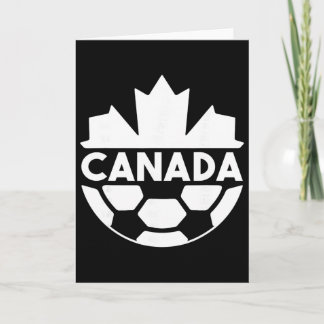 Canada Soccer Team Sports Flag Mapple Leaf Men Wom Karte