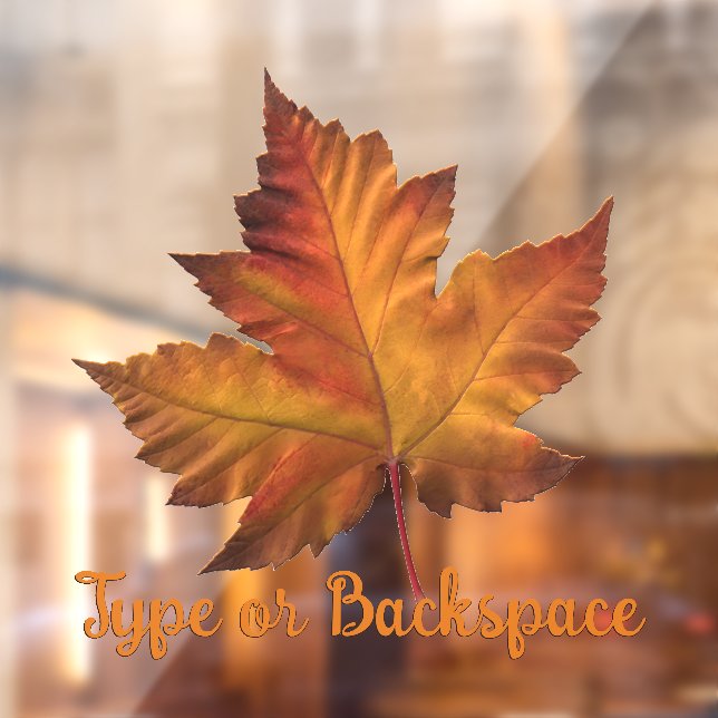 Canada Souvenir Aufkleber Custom Maple Leaf Decal (Blatt 2)