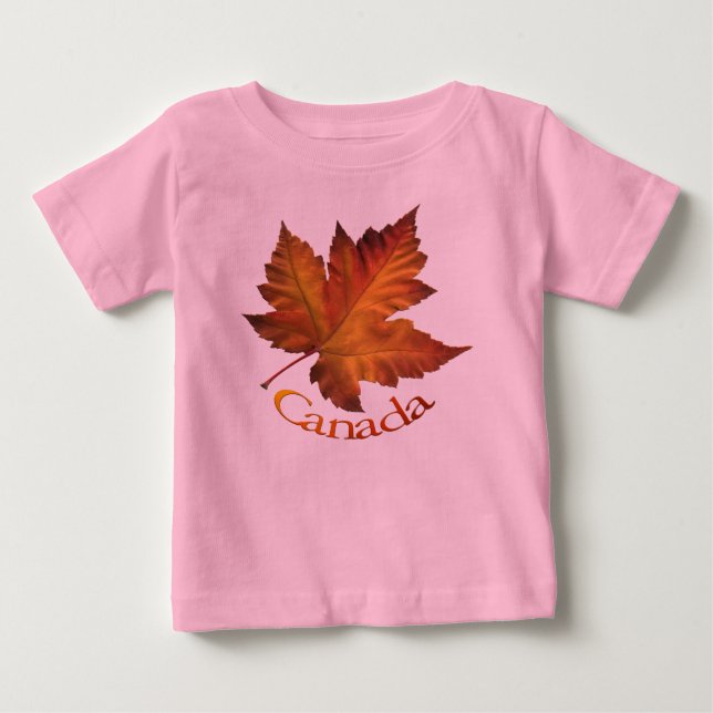 Canada Souvenir Baby T - Shirt Kleinkind Kanada Sh (Vorderseite)