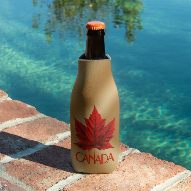 Canada Souvenir Can Cooler Personalisiert Insulato Flaschenkühler (In Situ Pool)
