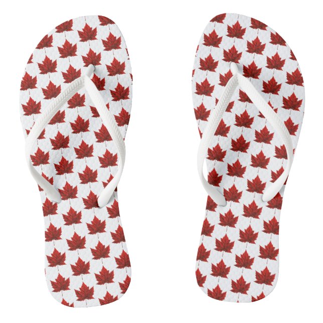 Canada Souvenir Dreh Flop Sandals Canada Shoes Flip Flops (Fußbett)
