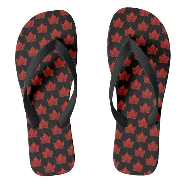 Canada Souvenir Dreh Flop Sandals Canada Shoes Flip Flops (Fußbett)