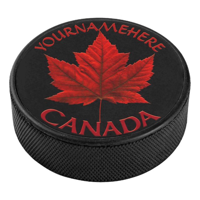 Canada Souvenir Hockey Puck Custom Canada Pucks (3/4)