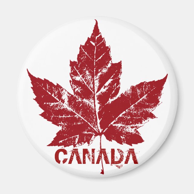 Canada Souvenir Kühlschrankmagnet Canada Maple Lea (Vorne)