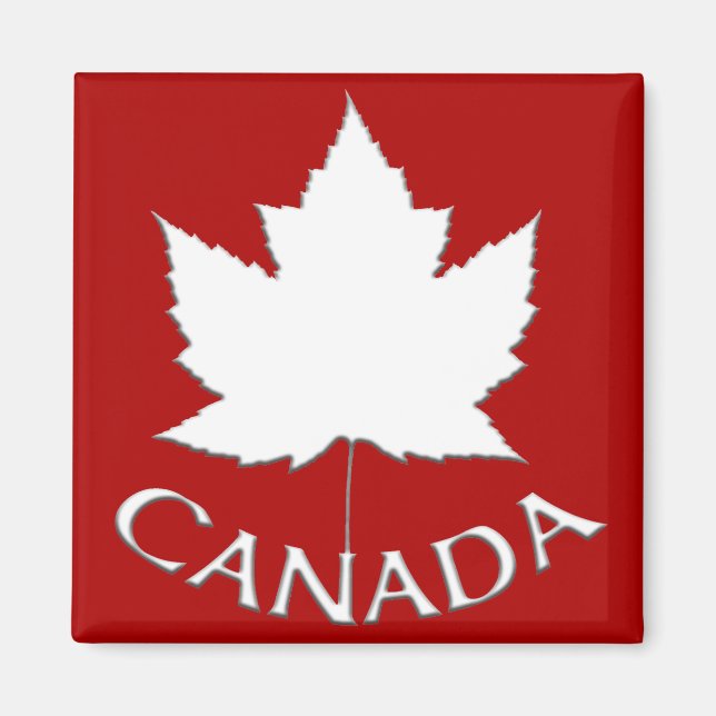 Canada Souvenir Kühlschrankmagnet Canada Maple Lea (Vorne)