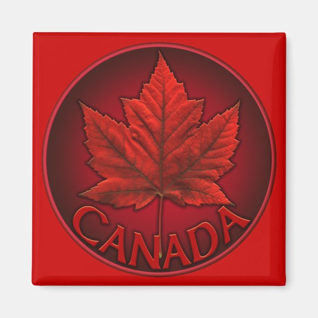 Canada Souvenir Kühlschrankmagnet Canada Maple Lea (Vorne)