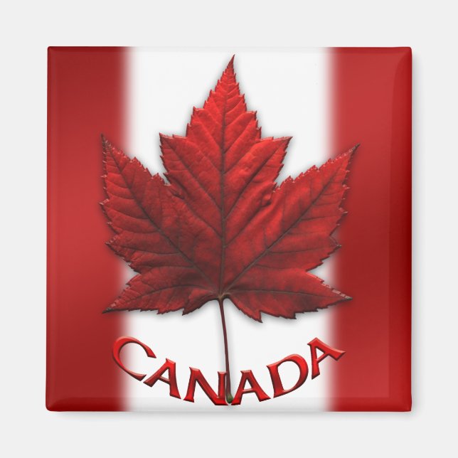 Canada Souvenir Kühlschrankmagnet Canada Maple Lea (Vorne)