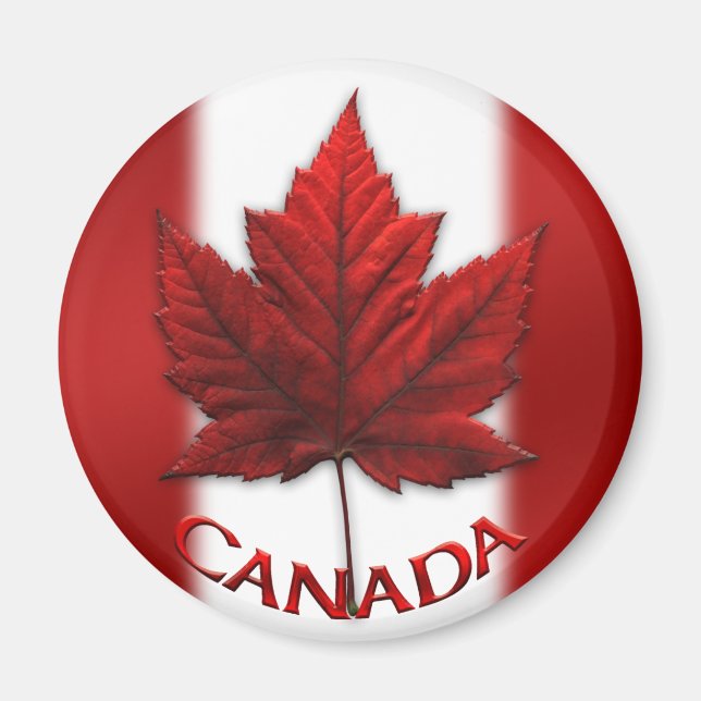 Canada Souvenir Kühlschrankmagnet Canada Maple Lea (Vorne)