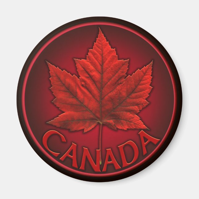 Canada Souvenir Kühlschrankmagnet Canada Maple Lea (Vorne)