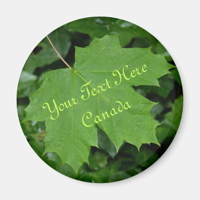 Canada Souvenir Kühlschrankmagnet Custom Canada Ma (Vorne)