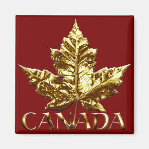 Canada Souvenir Kühlschrankmagnet Gold Canada Gift