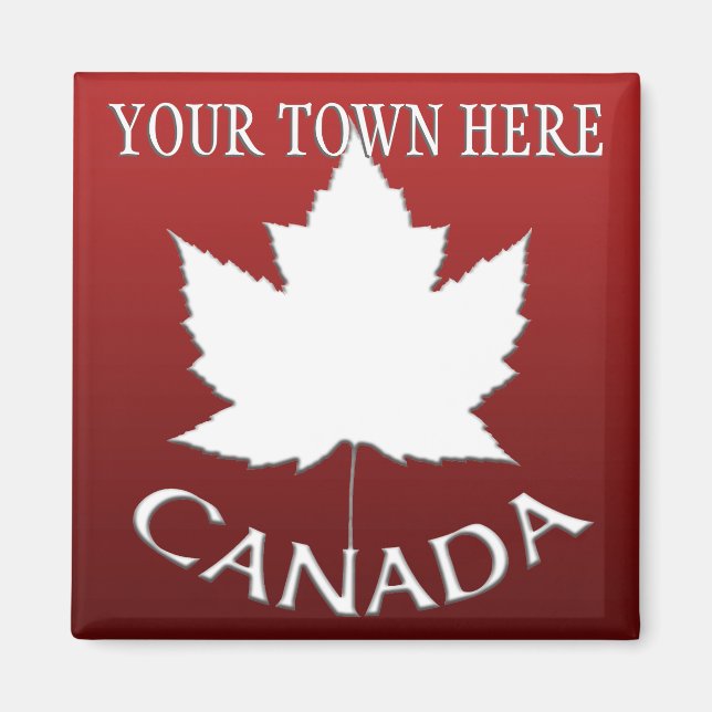 Canada Souvenir Kühlschrankmagnet Personalisierte  (Vorne)