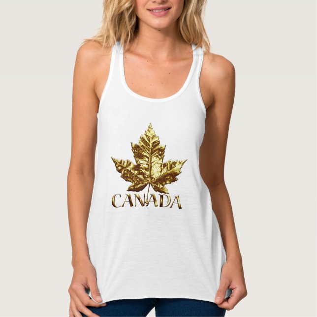 Canada Souvenirs Geschenke Canada Maple Leaf Souve Tank Top (Vorderseite)