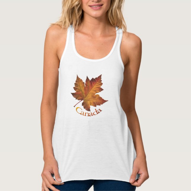 Canada Souvenirs Women's Tank Top Canada Geschenke (Vorderseite)