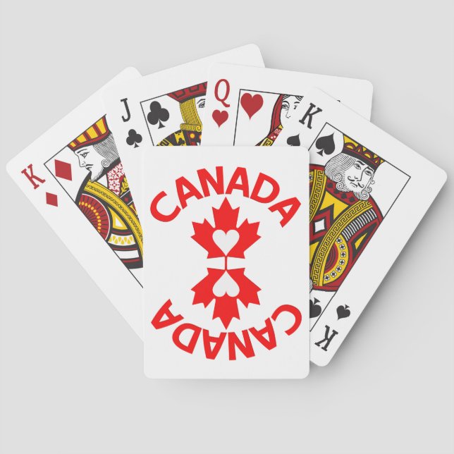 CANADA Spielkarten (Rückseite)