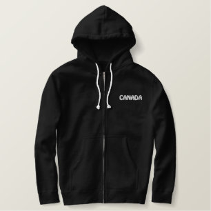 Canada Sports Jacket Canada Women's Souvenir Bestickter Hoodie