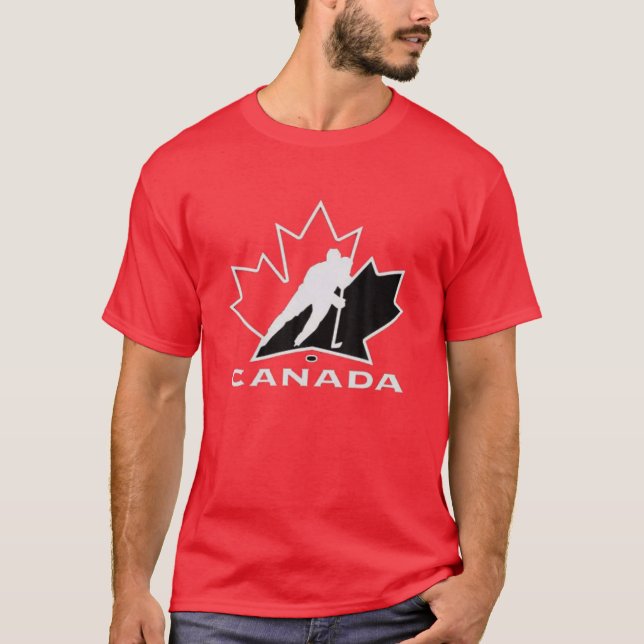 Canada T, T-shirt Canadien, Drapeau Canada, Canada (Devant)