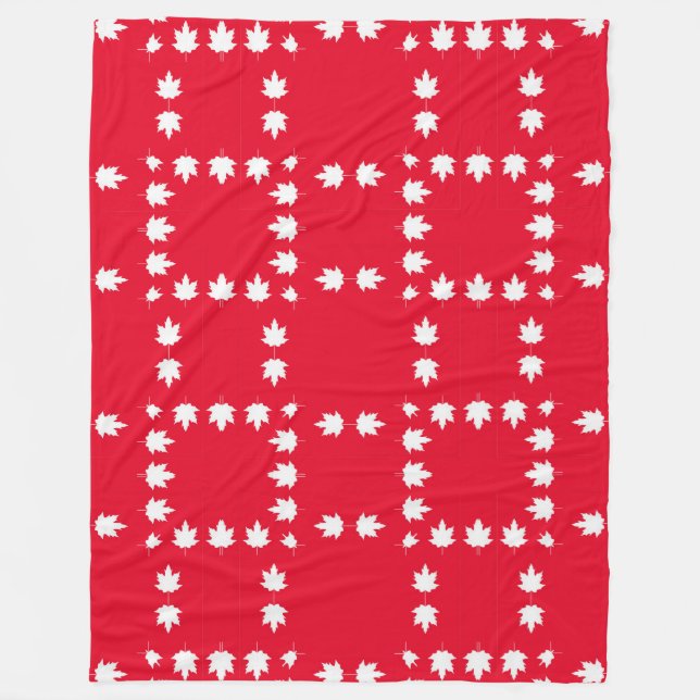 Canada-Tagesdecke Fleecedecke (Vorderseite)