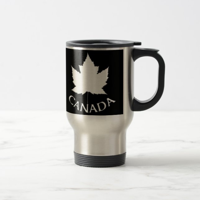 Canada Travel Mugs Canada Maple Leaf Souvenir Cups Reisebecher (Rechts)