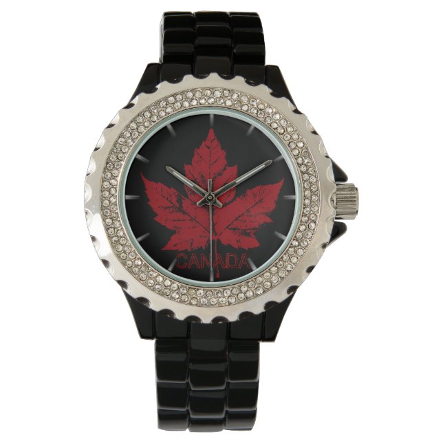 Canada Watch Cool Canada Souvenir montre poignet (devant)