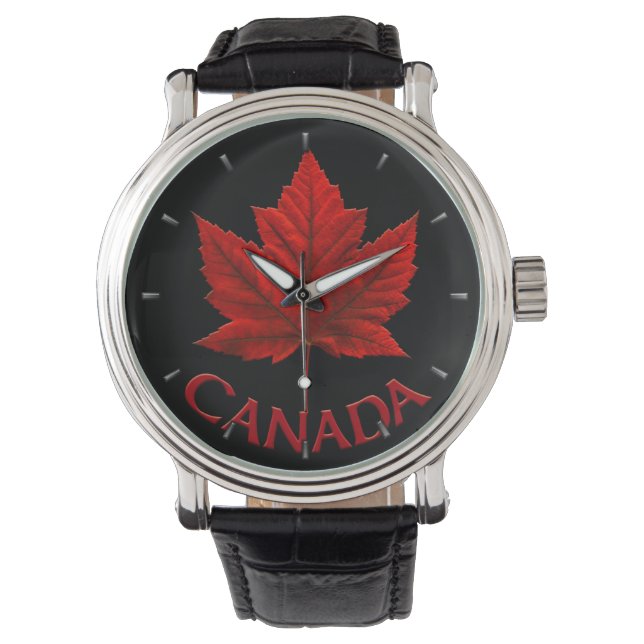 Canada Watch Cool Canada Souvenir Wrist Watch Armbanduhr (Vorderseite)