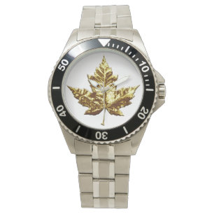Canada Watch Gold Canada Souvenir Wrist Watches Armbanduhr