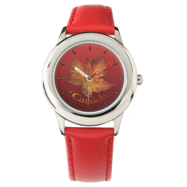 Canada Watch Kid's Canada Souvenir Wrist Watch Armbanduhr (Vorderseite)