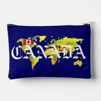 CANADA WORLD MAP ZUBEHÖRTASCHE