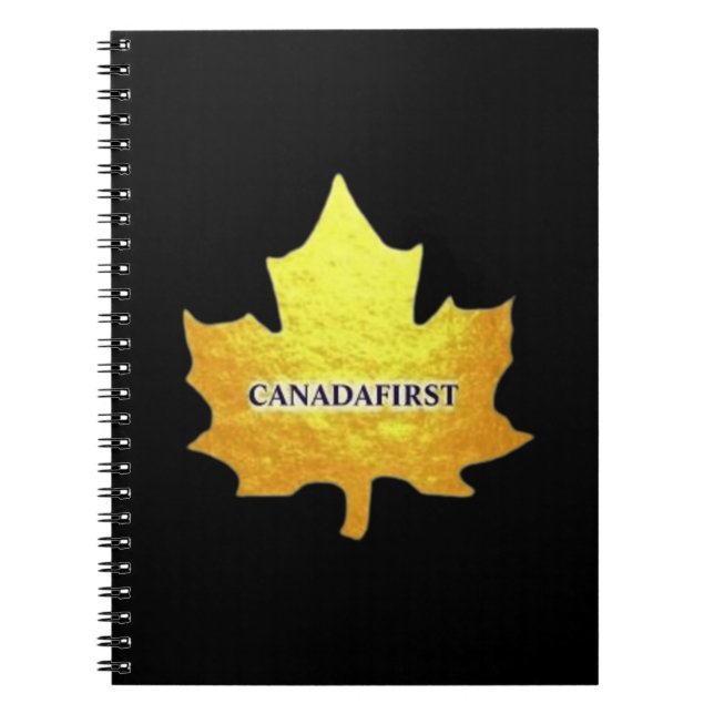 CANADAFIRST GOLD MAPLE LEAF NOTIZBLOCK (Vorderseite)