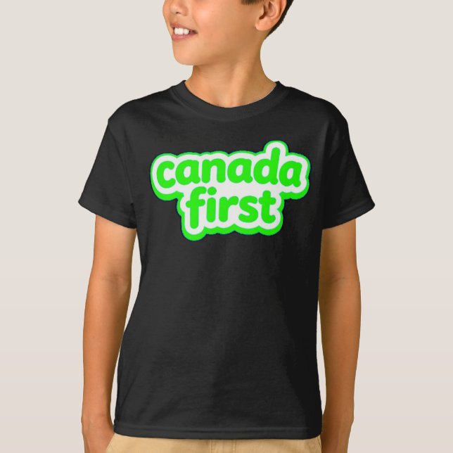 CANADAFIRST T-Shirt (Vorderseite)