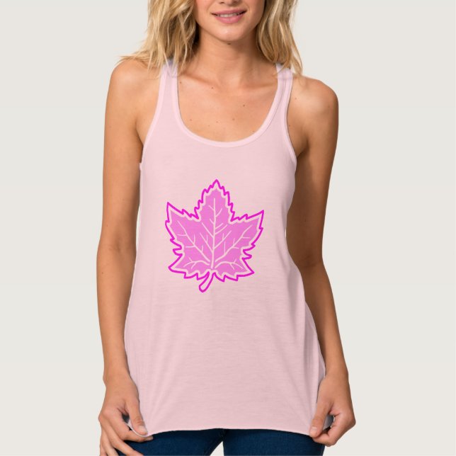 Canadian Ahornleaf Vintager Stil KANADA Tank Top (Vorderseite)